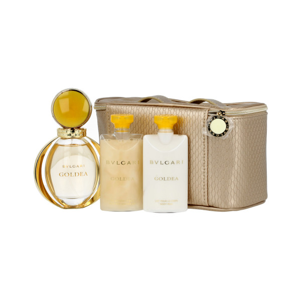 Bvlgari Goldea EDP 90 ml + SG 75 ml + BL 75 ml + Kosmetiktasche