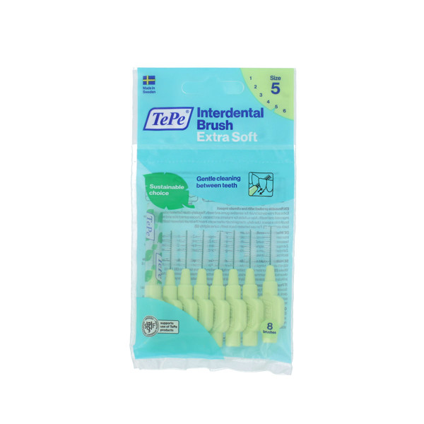 TePe Extra Soft Interdentalbürste 5 0,8 mm 8 Stück