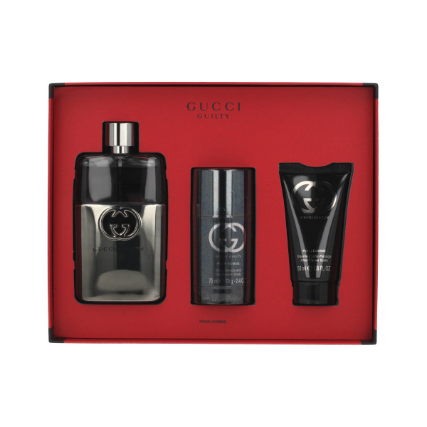 Gucci Guilty Pour Homme EDT 90 ml + ASB 50 ml + DST 75 ml