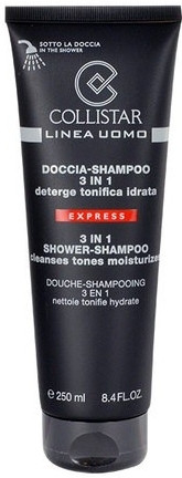 Collistar Men 3in1 Shower Shampoo Kosmetika 250 ml