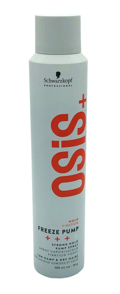 Schwarzkopf Professional OSiS+ FREEZE PUMP Strong Hold Pump Spray 200 ml