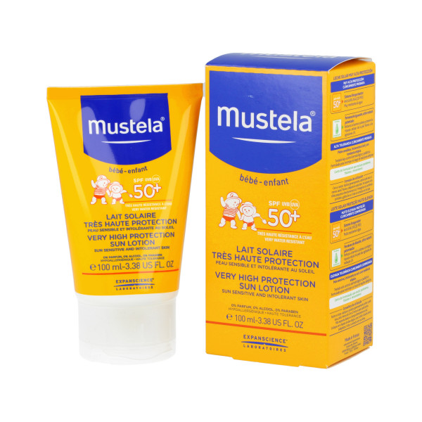 Mustela Bébé Very High Protection Sun Lotion SPF 50+ 100 ml