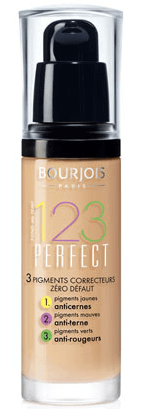 Bourjois Paris 123 Perfect Foundation 16 Hour SPF 10 (57 Light Bronze) 30 ml