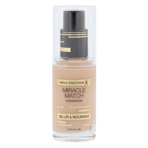 Max Factor Miracle Match Foundation Make-up (50 Natural) 30 ml