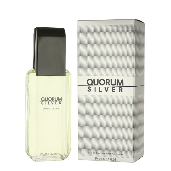 Antonio Puig Quorum Silver Eau De Toilette 100 ml