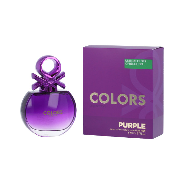 Benetton Colors de Benetton Purple Eau De Toilette 80 ml