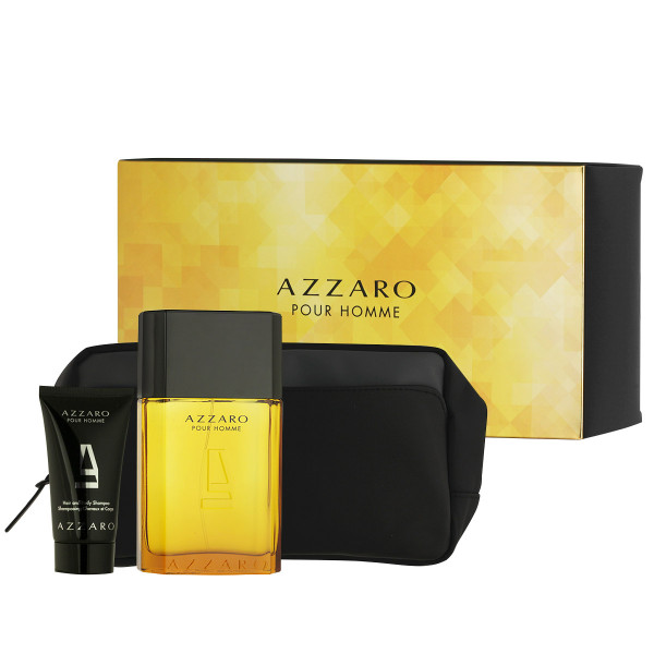 Azzaro Pour Homme EDT 100 ml + Hair & Body Shampoo 50 ml + Kosmetiktasche