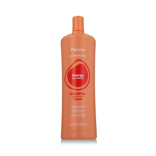 Fanola Vitamins Energy Be Complex Shampoo 1000 ml