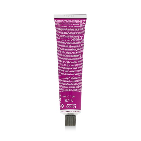 Londa Professional Permanent Color Crème Extra Rich (10/8 Lightest Blond Pearl) 60 ml