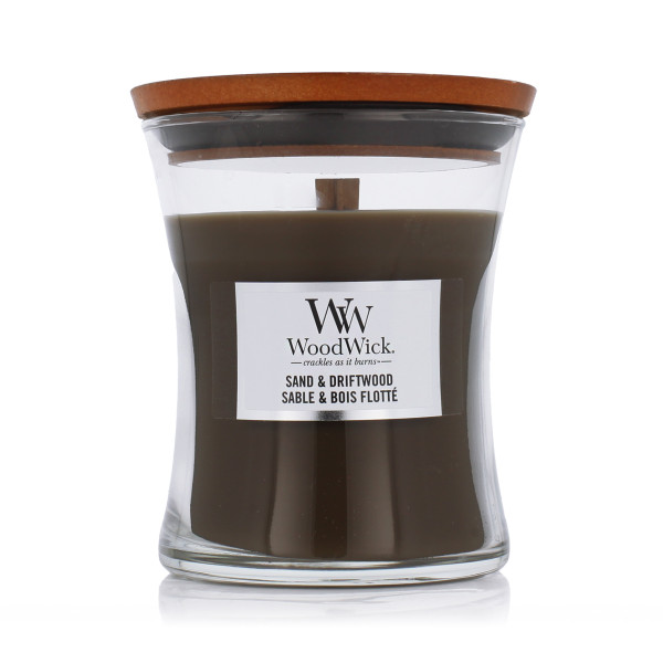 WoodWick Medium Hourglass Candles Scented Candle Sand & Driftwood 275 g