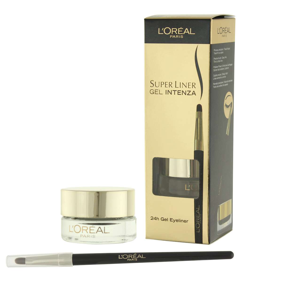 L'Oréal Paris Super Liner Gel Intenza Eyeliner (color 01 Pure Black) 2