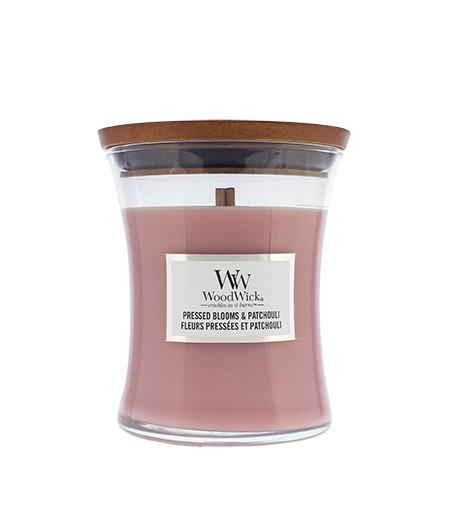 WoodWick Pressed Blooms & Patchouli 275 g