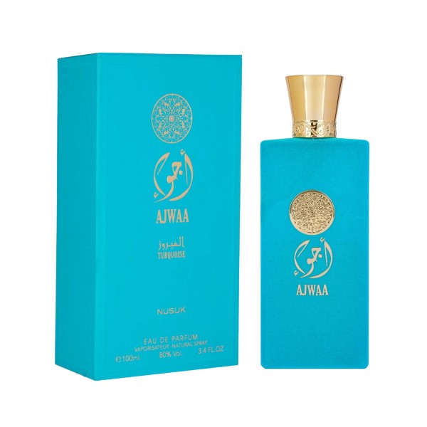 Nusuk Ajwaa Turquoise Eau De Parfum 100 ml