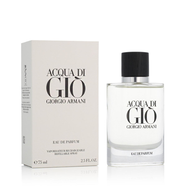 Armani Giorgio Acqua di Gio Pour Homme Eau De Parfum Refillable 75 ml