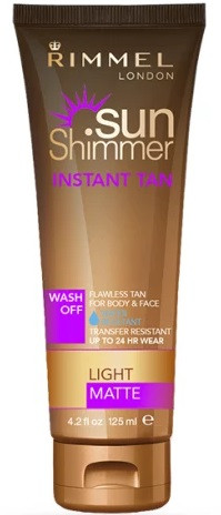 Rimmel London Sun Shimmer Instant Tan (Light Matte) 125 ml