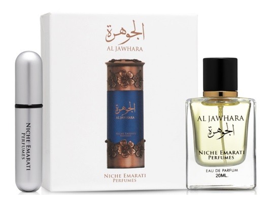 Niche Emarati Al Jawhara Eau De Parfum 20 ml + Travel Atomizer