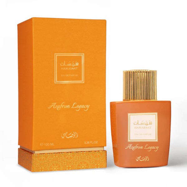Rasasi Hamasaat Azafron Legacy Eau De Parfum 100 ml