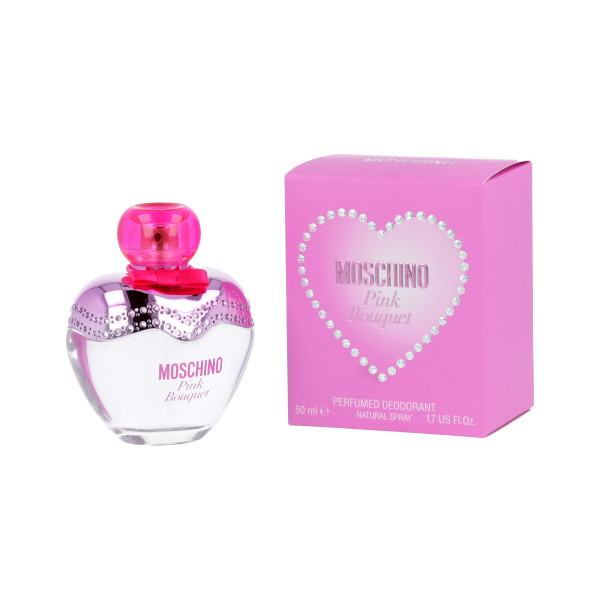 Moschino Pink Bouquet Deodorant in glass 50 ml