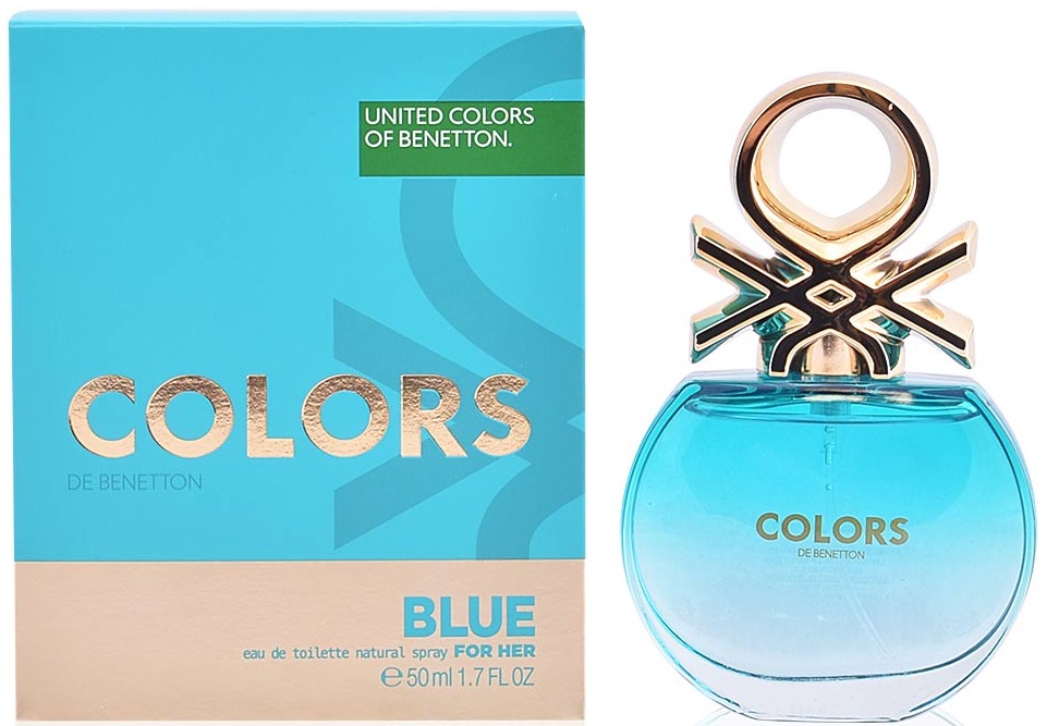 Colors De Benetton Blue Eau De Toilette Spray By Benetton
