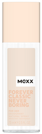 Mexx Forever Classic Never Boring For Her Deodorant in glass 75 ml