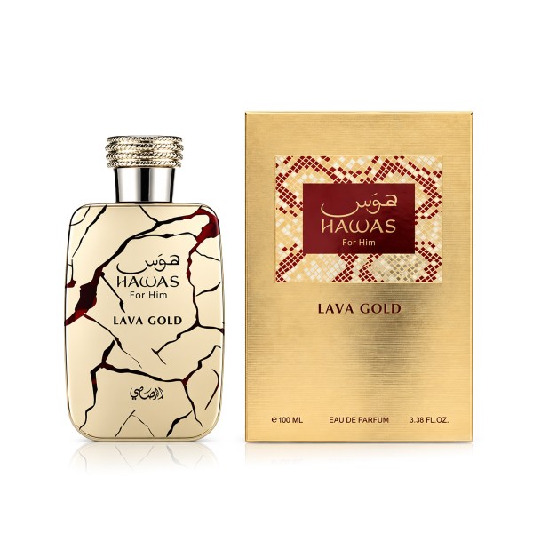 Rasasi Hawas For Him Lava Gold Eau De Parfum 100 ml