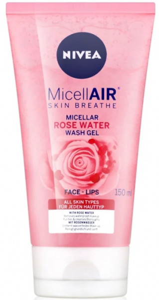 Nivea Rose Water Micellar Wash Gel 150 ml