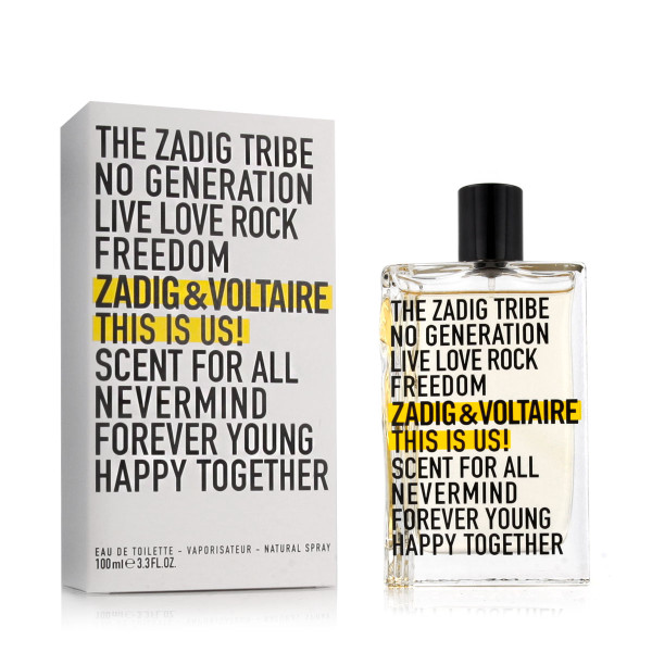 Zadig & Voltaire This is Us! Eau De Toilette 100 ml
