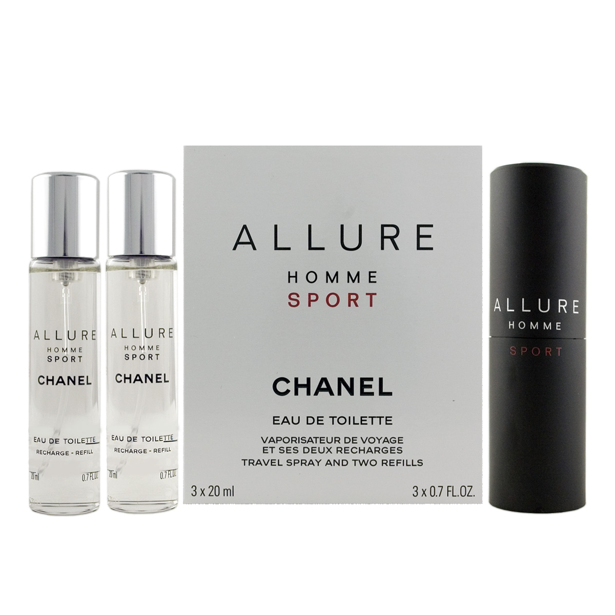 Туалетная вода allure homme sport. Chanel Allure homme Sport 3x20ml. Chanel Allure homme Sport 20ml. Chanel Allure homme Sport 3×20 мл. Chanel Allure 3x20ml.
