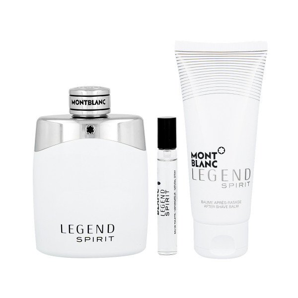 Mont Blanc Legend Spirit EDT 100 ml + EDT MINI 7.5 ml + ASB 100 ml