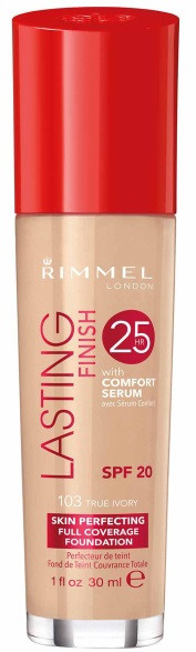 Rimmel London Lasting Finish 25H Foundation (103 True Ivoryy) 30 ml