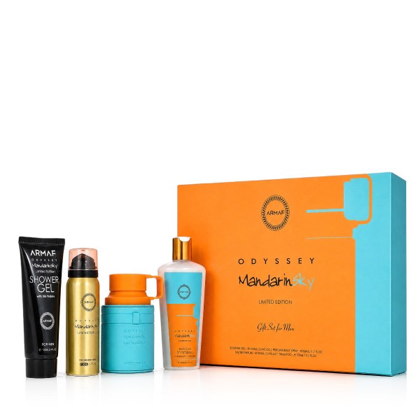 Armaf Odyssey Mandarin Sky EDP 100 ml + Bodyspray 50 ml + SG 100 ml + Shampoo 250 ml
