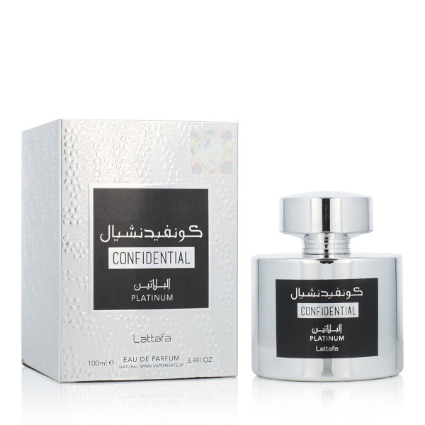Lattafa Confidential Platinum Eau De Parfum 100 ml