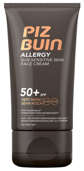 Piz Buin Allergy Sun Sensitive Skin Face Cream SPF 50 50 ml