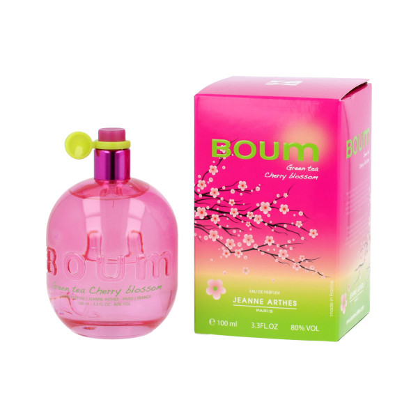 Jeanne Arthes Boum Green Tea Cherry Blossom Eau De Parfum 100 ml