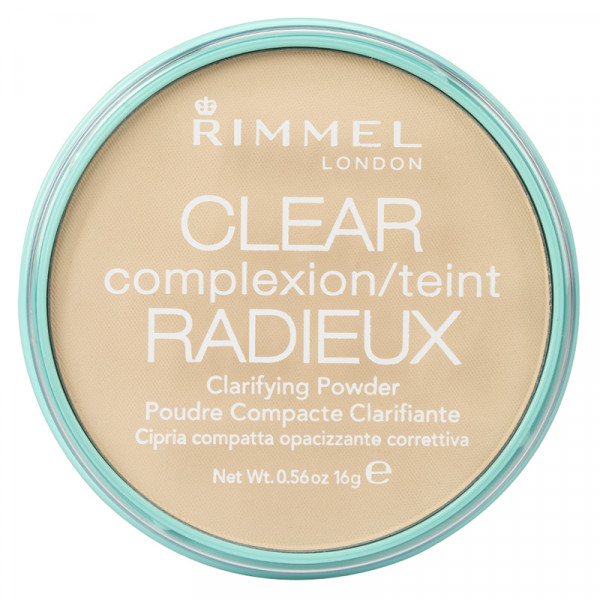 Rimmel London Clear Complexion Clarifying Powder (021 Transparent) 16 g
