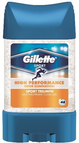 Gillette High Performance Sport Triumph Antiperspirant Clear Gel 70 ml