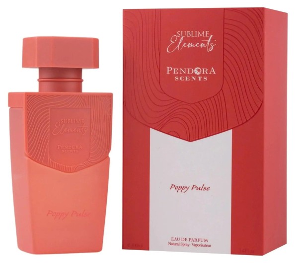 Pendora Scents Poppy Pulse Sublime Elements Eau De Parfum 100 ml