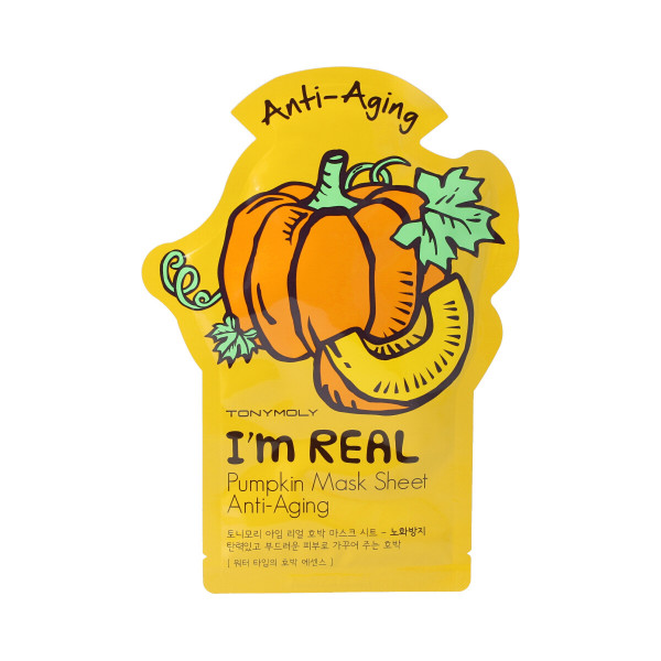 Tonymoly Anti-Aging I'm Real Pumpkin Mask Sheet 21 g
