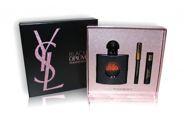 Yves Saint Laurent Black Opium EDP 50 ml + Eye pencil 0.8 g + Volume Mascara 2 ml