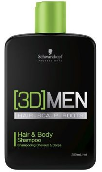 Schwarzkopf [3D]MEN Hair and Body Shampoo 250 ml