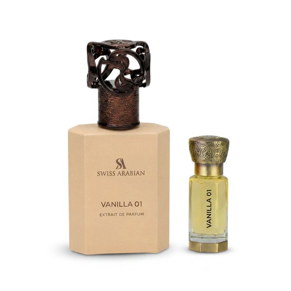 Swiss Arabian Vanilla 01 Extrait de Parfum 50 ml + Perfumed Oil 12 ml