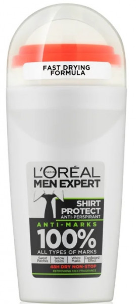 L'Oréal Paris Men Expert Shirt Protect Antiperspirant Roll-On 50 ml