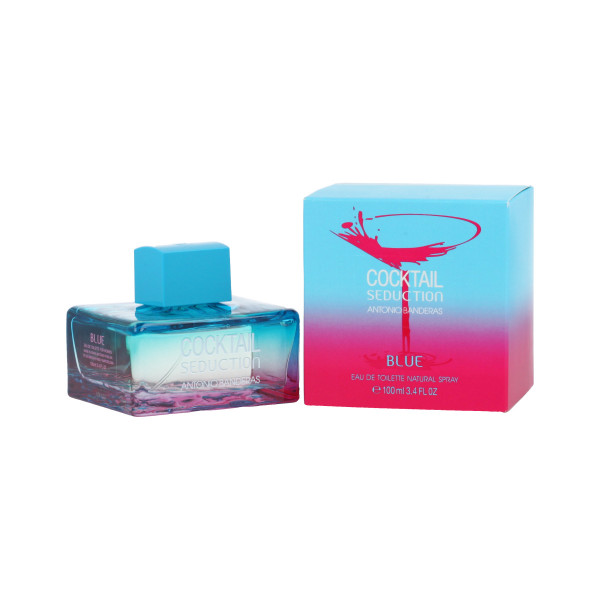 Antonio Banderas Cocktail Seduction Blue for Women Eau De Toilette 100 ml