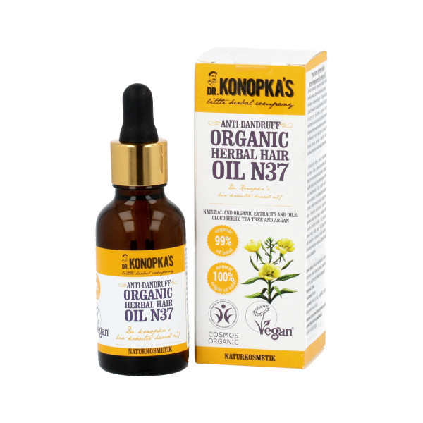 Dr. Konopka's Anti-Dandruff Organic Herbal Hair Oil N37 30 ml