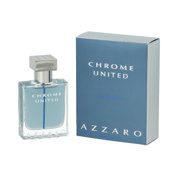 Parfum Azzaro Chrome United Eau De Toilette 100 Ml - Fraîcheur Intense, Neuf Sous Cellophane