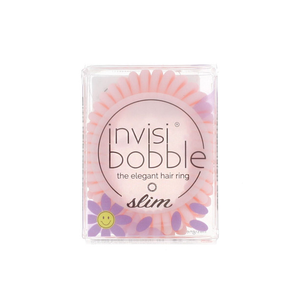 Invisibobble Slim Retro Dreamin' Hair-Band Cuter than you Pink 3 Stück