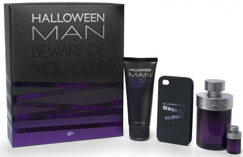 Jesus del Pozo Halloween MAN EDT 125 ml + EDT MINI 4 ml + SG 100 ml + cover IPhone