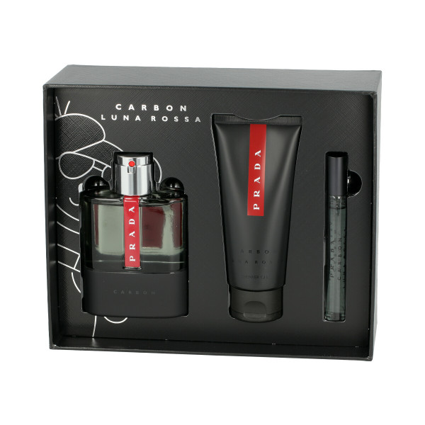 Prada Luna Rossa Carbon EDT 100 ml + EDT 10 ml + SG 100 ml