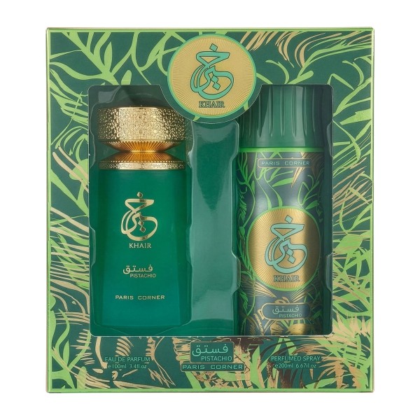 Paris Corner Khair Pistachio EDP 100 ml + Deodorant 200 ml