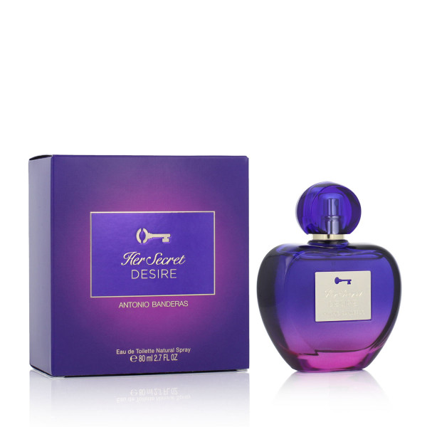 Antonio Banderas Her Secret Desire Eau De Toilette 80 ml